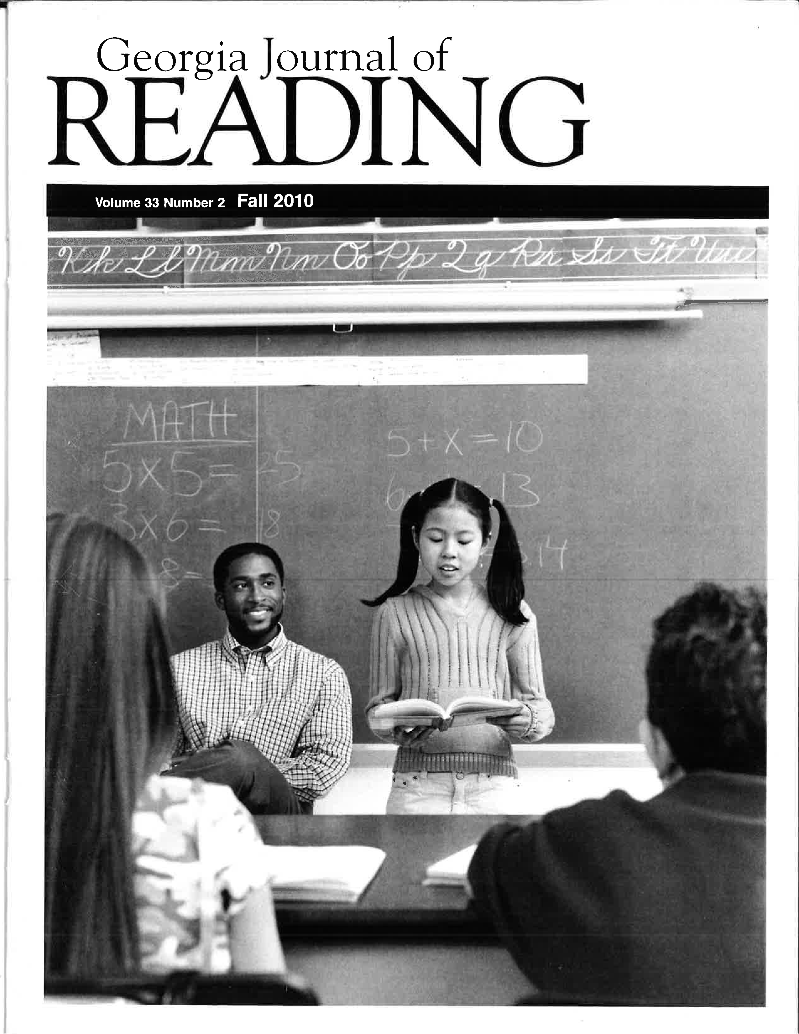 Georgia Journal of Reading (Fall 2010)