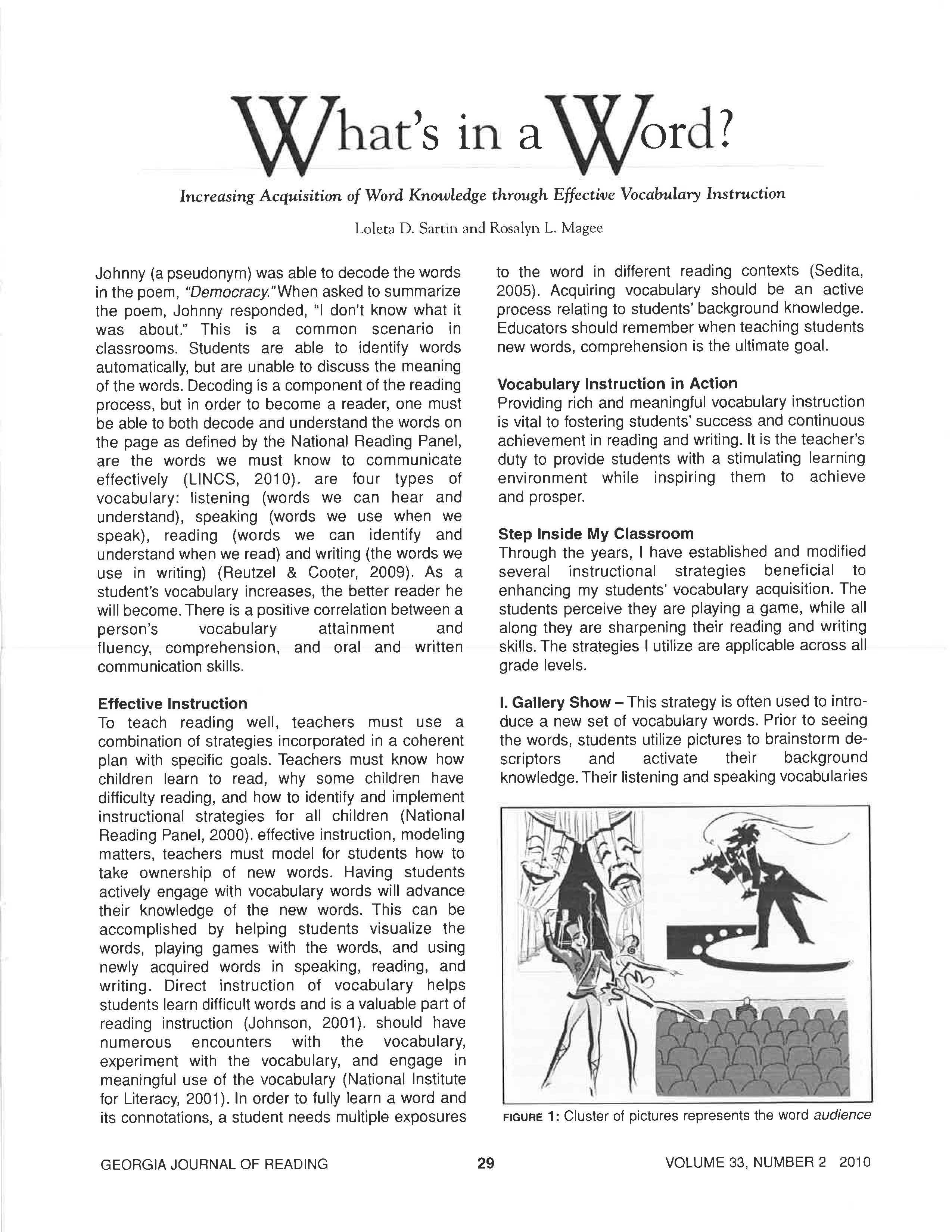 What's in a Word?